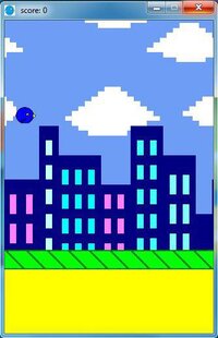 Flappy bird (itch) (Hyper Lambda) screenshot, image №3448430 - RAWG