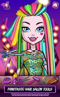 Monster High Beauty Shop: Fangtastic Fashion Game screenshot, image №2070810 - RAWG