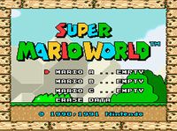 Super Mario World screenshot, image №248302 - RAWG