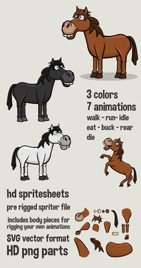 Animated horse screenshot, image №2210053 - RAWG