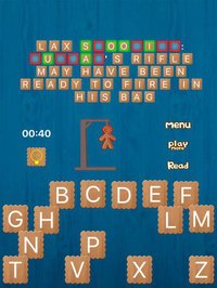 New Hangman Phrase Free - Happy Hang Man Challenged Gaming App(Phrase Version) screenshot, image №889411 - RAWG