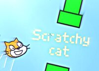 Scratchy cat (flappy bird scratch edition) screenshot, image №3281502 - RAWG