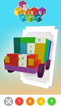 Pixel 3D Art Coloring Number screenshot, image №1856713 - RAWG