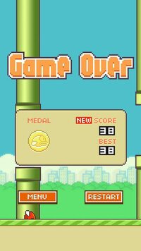 Flappy Bird (itch) (zakdionlyon) screenshot, image №3034835 - RAWG