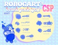 ROBOGART's Super Brush Pack! (P1 - P5) [CSP brushes, .sut files!] screenshot, image №3807749 - RAWG