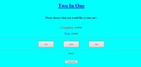 Two In One: Rock-Paper-Scissor & Snake-Water-Gun screenshot, image №2584131 - RAWG