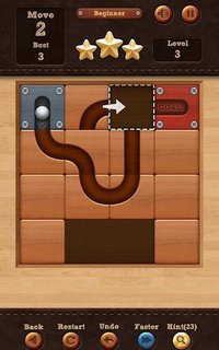 Roll the Ball - slide puzzle screenshot, image №1531121 - RAWG