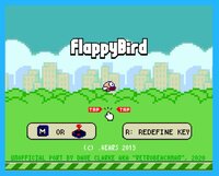 Flappy Bird for the ZX Spectrum Next - in BASIC screenshot, image №2543952 - RAWG