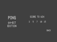 PONG 64-Bit screenshot, image №1850252 - RAWG