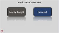 My Games Companion (Dead by Daylight and Overwatch) screenshot, image №3417401 - RAWG