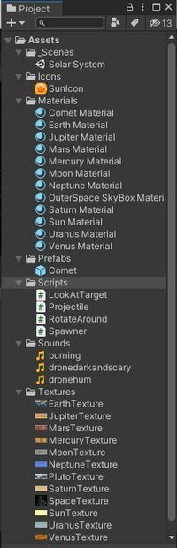Solar System (itch) (AkarshVerma) screenshot, image №2980742 - RAWG