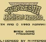 Teenage Mutant Ninja Turtles III: Radical Rescue screenshot, image №752138 - RAWG