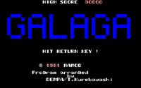 Galaga (1981) screenshot, image №735761 - RAWG