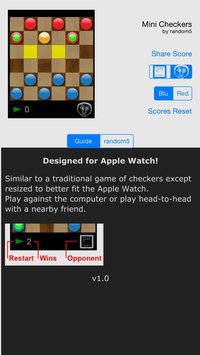 Mini Checkers screenshot, image №2146574 - RAWG