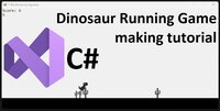How to make a Dinosaur Endless Running game in visual studio screenshot, image №3836905 - RAWG