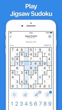 Jigsaw Sudoku by Sudoku.com screenshot, image №2649392 - RAWG