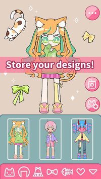 Cute Girl Avatar Maker - Cute Avatar Creator Game screenshot, image №2088227 - RAWG