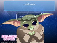 Interactive Baby Yoda - The Mandalorian Fan Game screenshot, image №2262831 - RAWG