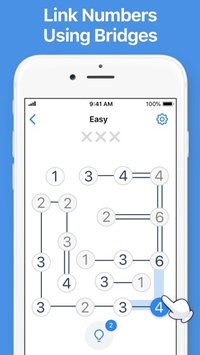 Linkdoku - Bridges Puzzle screenshot, image №2355897 - RAWG