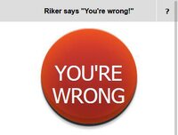Riker says "You're wrong!" screenshot, image №2530316 - RAWG