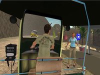 Off road tuk tuk auto rickshaw driving 3D simulator free 2016 - Take tourists to their destinations through hilly tracks screenshot, image №1987476 - RAWG