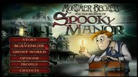 Mortimer Beckett and the Secrets of Spooky Manor screenshot, image №250382 - RAWG