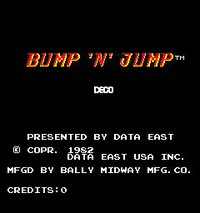 Bump 'n' Jump screenshot, image №726657 - RAWG