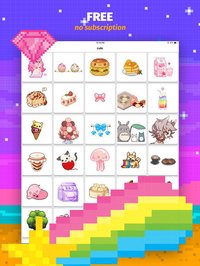 Color Book: Cute Pixel Art App screenshot, image №932589 - RAWG