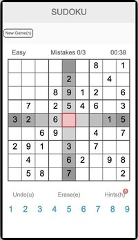 Sudoku (itch) (rahul2526) screenshot, image №1876939 - RAWG
