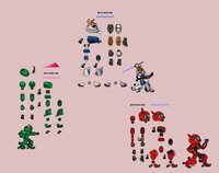 3 Robot Shooter character sprites screenshot, image №3410066 - RAWG