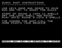 DuckHunt/Quack Shot - ZX Spectrum screenshot, image №3775636 - RAWG