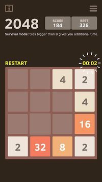 2048 Number puzzle game screenshot, image №1377720 - RAWG