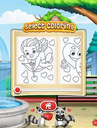 Valentines love coloring book screenshot, image №1555455 - RAWG