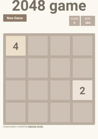 2048 game (itch) (Juagfah) screenshot, image №3150833 - RAWG