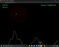 Lunar Lander (itch) (AlexSuperBat) screenshot, image №3073415 - RAWG