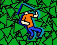 Funny Triangle Man screenshot, image №3232991 - RAWG