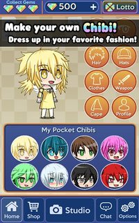 Pocket Chibi - Anime Dress Up screenshot, image №1348797 - RAWG