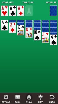 Solitaire. screenshot, image №1349569 - RAWG