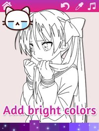 Anime Manga Coloring Pages with Animated Effects screenshot, image №2071279 - RAWG