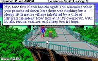 Leisure Suit Larry 3 - Passionate Patti in Pursuit of the Pulsating Pectorals screenshot, image №712677 - RAWG