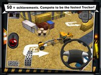 Trucker: Construction Parking Simulator - realistic 3D lorry and truck driver free racing game screenshot, image №917915 - RAWG