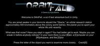 OrbitFall: A Text Adventure screenshot, image №1243365 - RAWG