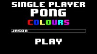 Single-Player Pong Colours screenshot, image №3461162 - RAWG