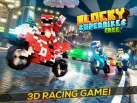 Blocky Superbikes Race Game | Free Cube City Moto Racing screenshot, image №1762237 - RAWG