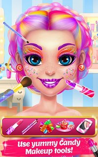 Candy Makeup Beauty Game - Sweet Salon Makeover screenshot, image №1361921 - RAWG