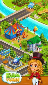 Farm Town: Happy village near small city and town screenshot, image №1435083 - RAWG