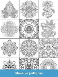 100+ Mandala coloring pages screenshot, image №1380492 - RAWG