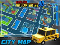 Blocky Pixel Taxi Car Racing 3D screenshot, image №1743257 - RAWG