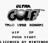 Ultra Golf screenshot, image №752249 - RAWG