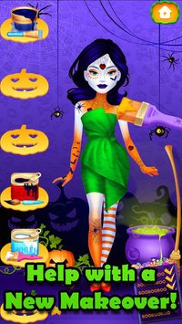 Halloween Girls MakeUp Makeover Party - Kids Games screenshot, image №1962044 - RAWG